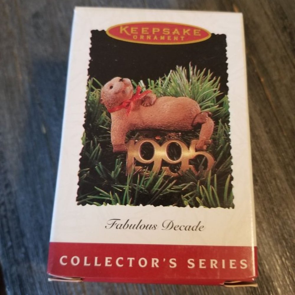 Hallmark Keepsake Ornament Fabulous Decade 1995